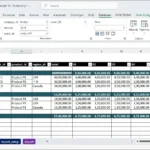 Add-in SaveToDB trong Excel giao diện chung
