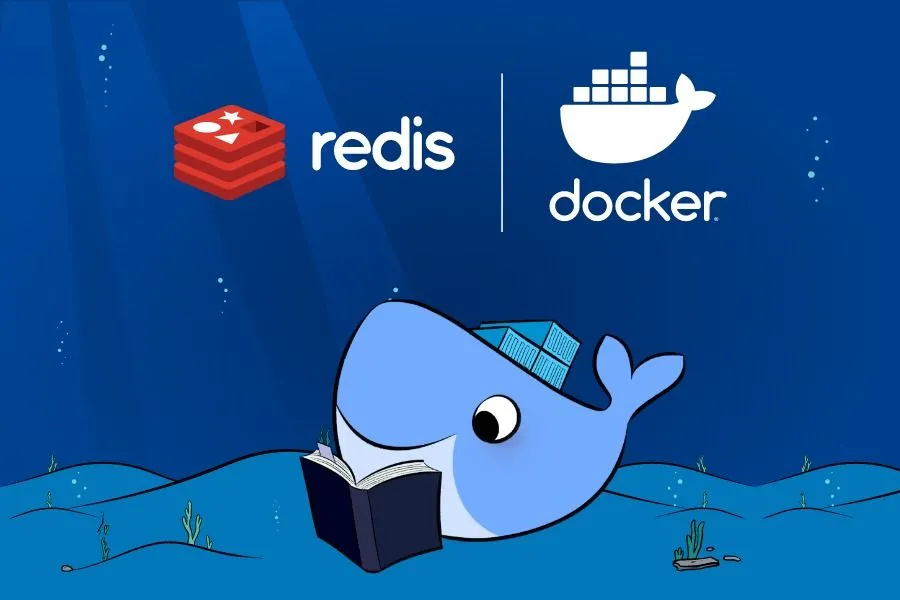 Ảnh minh họa container Redis Docker đang hoạt động, thể hiện sự đơn giản trong việc quản lý, cập nhật và gỡ cài đặt phần mềm bằng Docker.