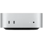 Apple Mac Mini M4 2024 màu bạc đặt trên bàn làm việc