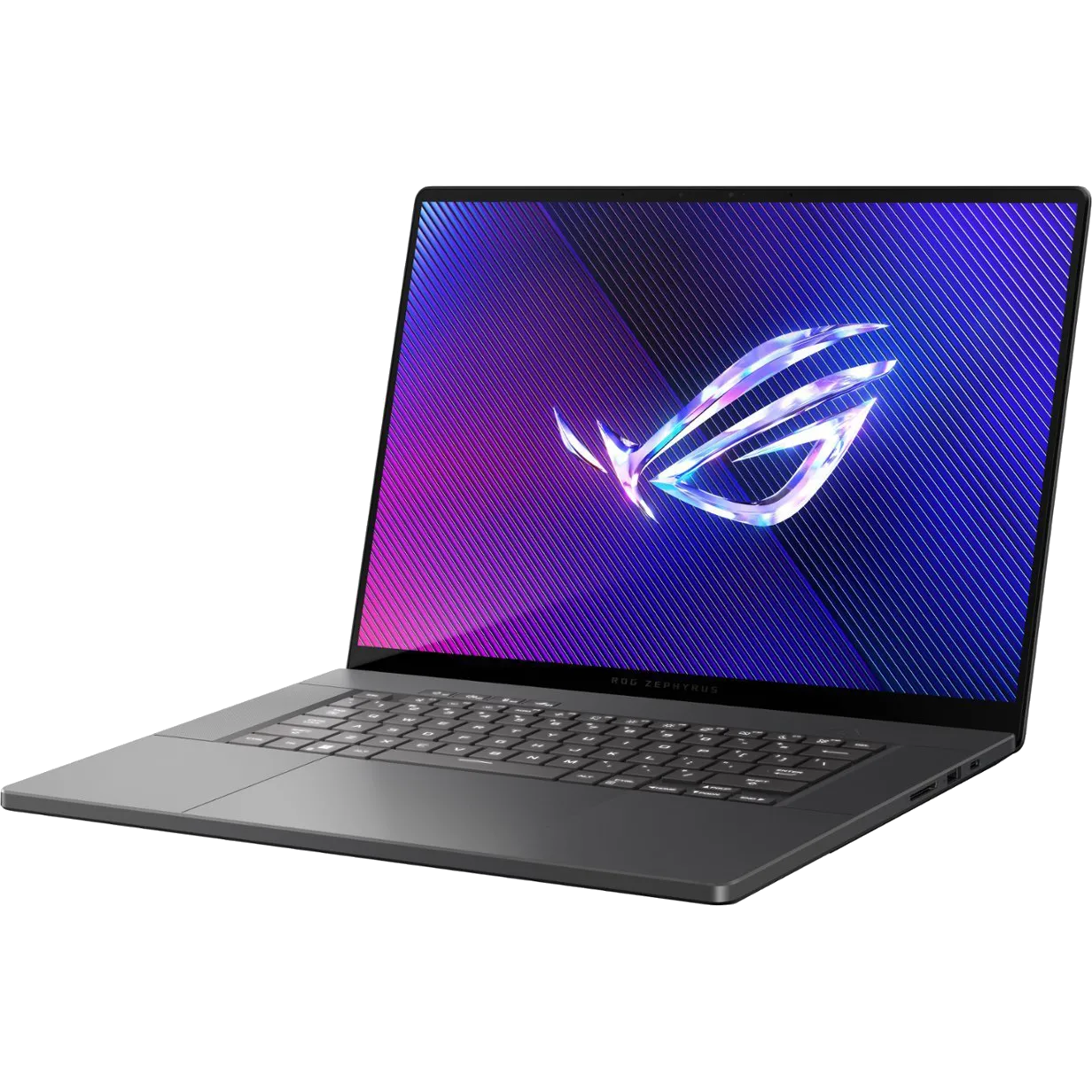 Asus ROG Zephyrus G16 (2024) với thiết kế mỏng nhẹ, ví dụ về ảnh hưởng của TGP đến hiệu năng GPU laptop