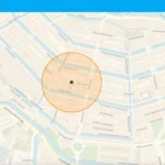 Bản đồ trên Home Assistant hiển thị vị trí và vùng an toàn để kích hoạt tự động hóa