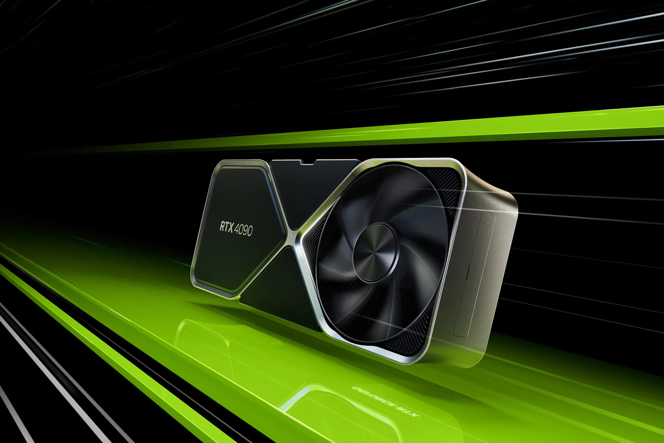 Bản render chi tiết của card đồ họa NVIDIA GeForce RTX 4090