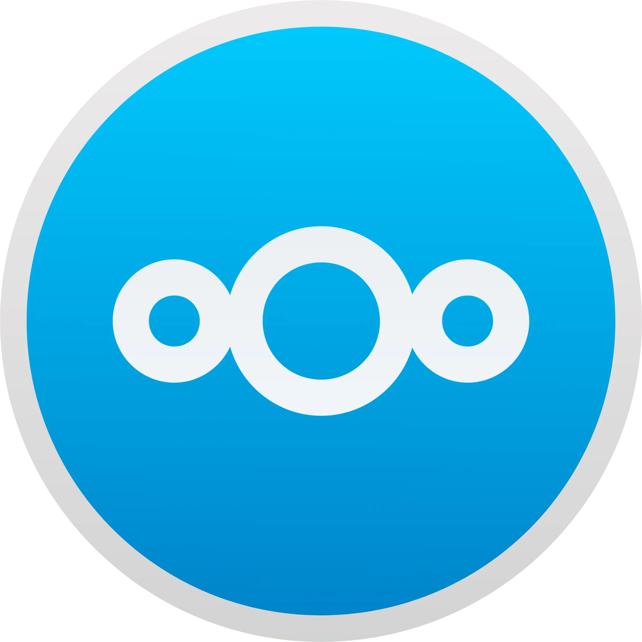 Biểu tượng đám mây của Nextcloud, giải pháp thay thế OneDrive tập trung vào quyền riêng tư