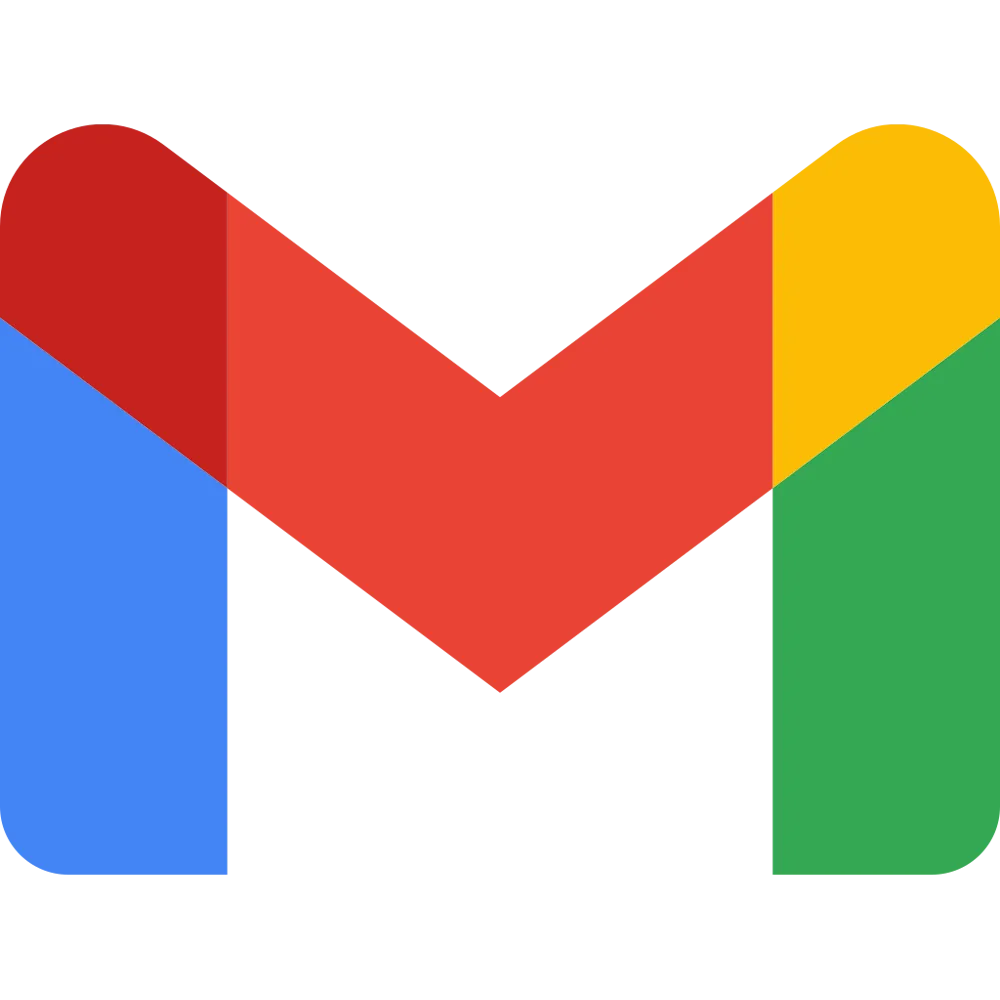 Biểu tượng Gmail, đại diện cho dịch vụ email phổ biến và hiệu quả của Google