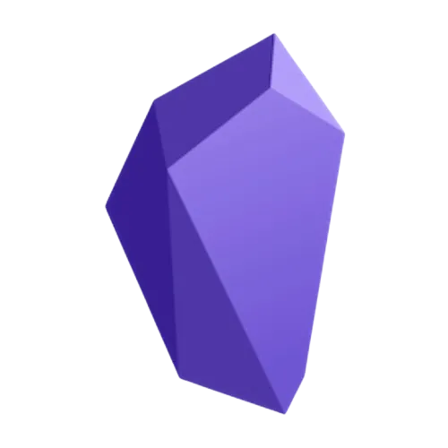 Biểu tượng ứng dụng Obsidian Notes