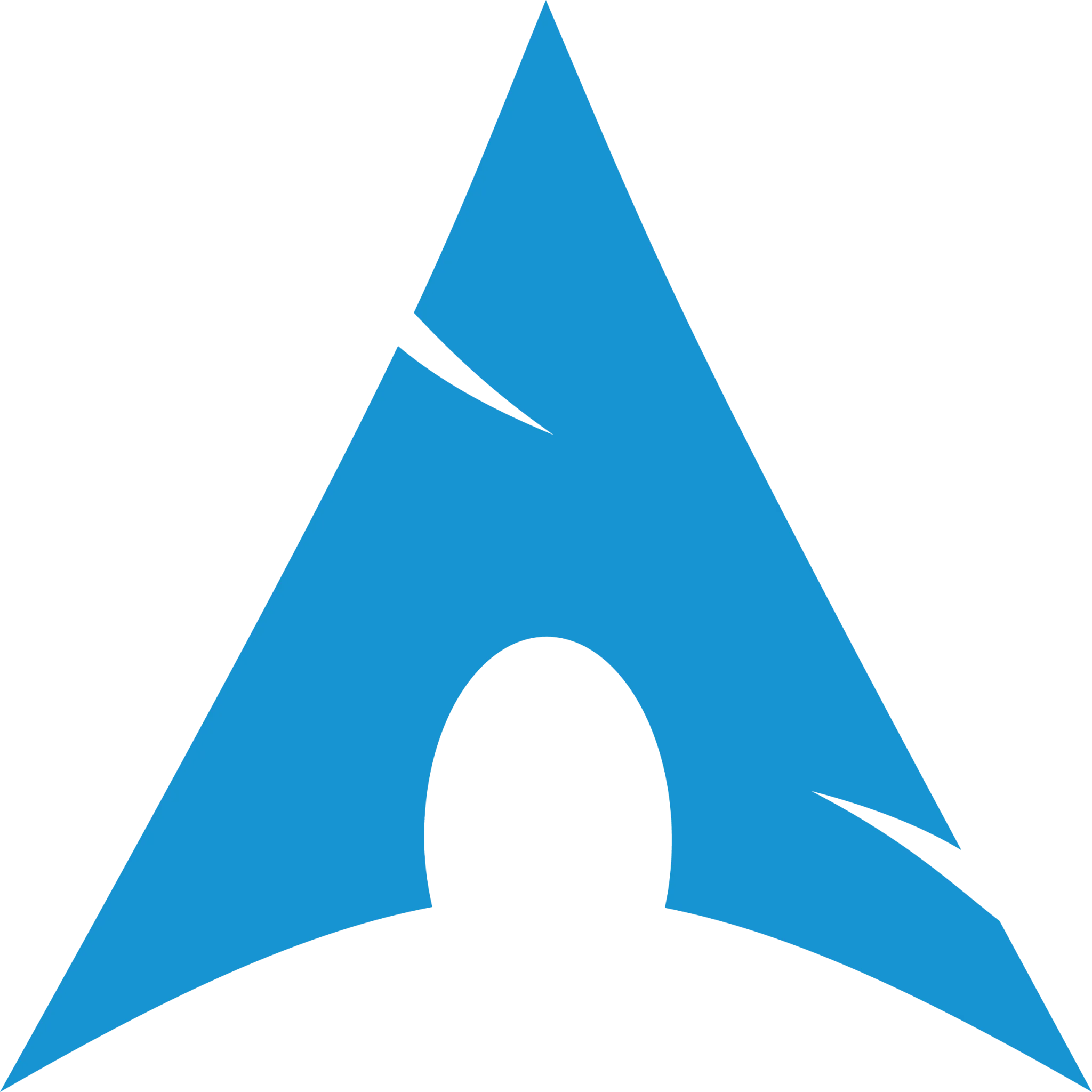 Biểu tượng và logo của hệ điều hành Arch Linux