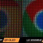Bố cục subpixel của màn hình QD-OLED và WOLED