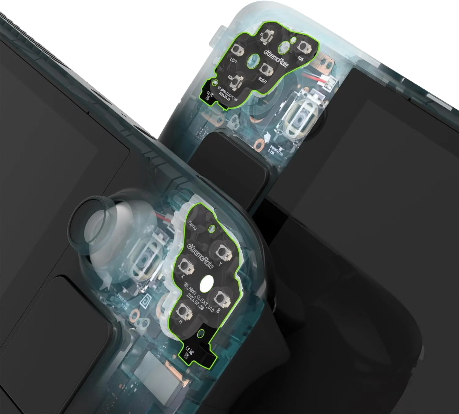 Bộ kit nâng cấp nút bấm clicky ExtremeRate dành cho Steam Deck và Steam Deck OLED.