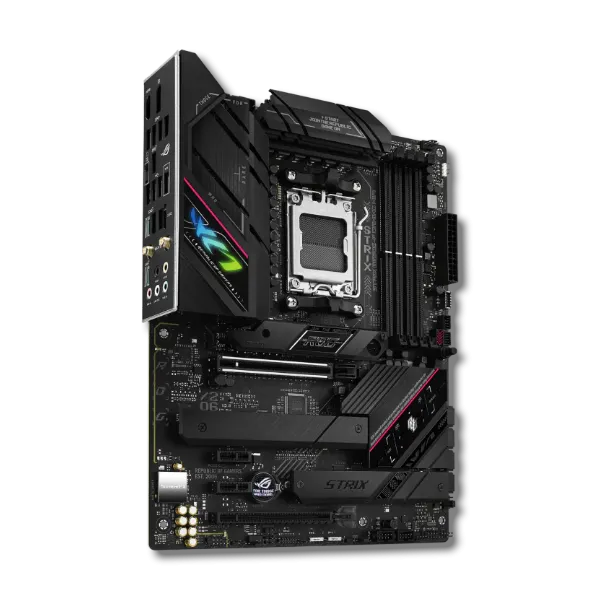 Bo mạch chủ Asus ROG Strix B650E-F Gaming WiFi hỗ trợ PCIe 5.0 và nhiều cổng kết nối hiện đại