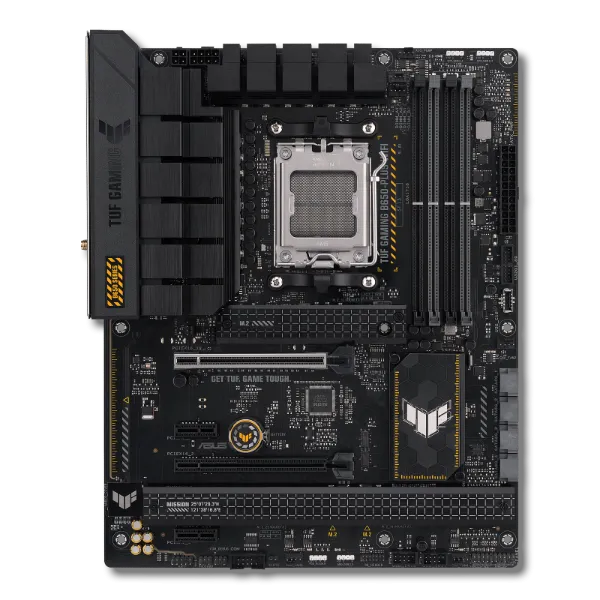 Bo mạch chủ Asus TUF Gaming B650-Plus WiFi với 3 khe M.2 và hỗ trợ PCIe 5.0