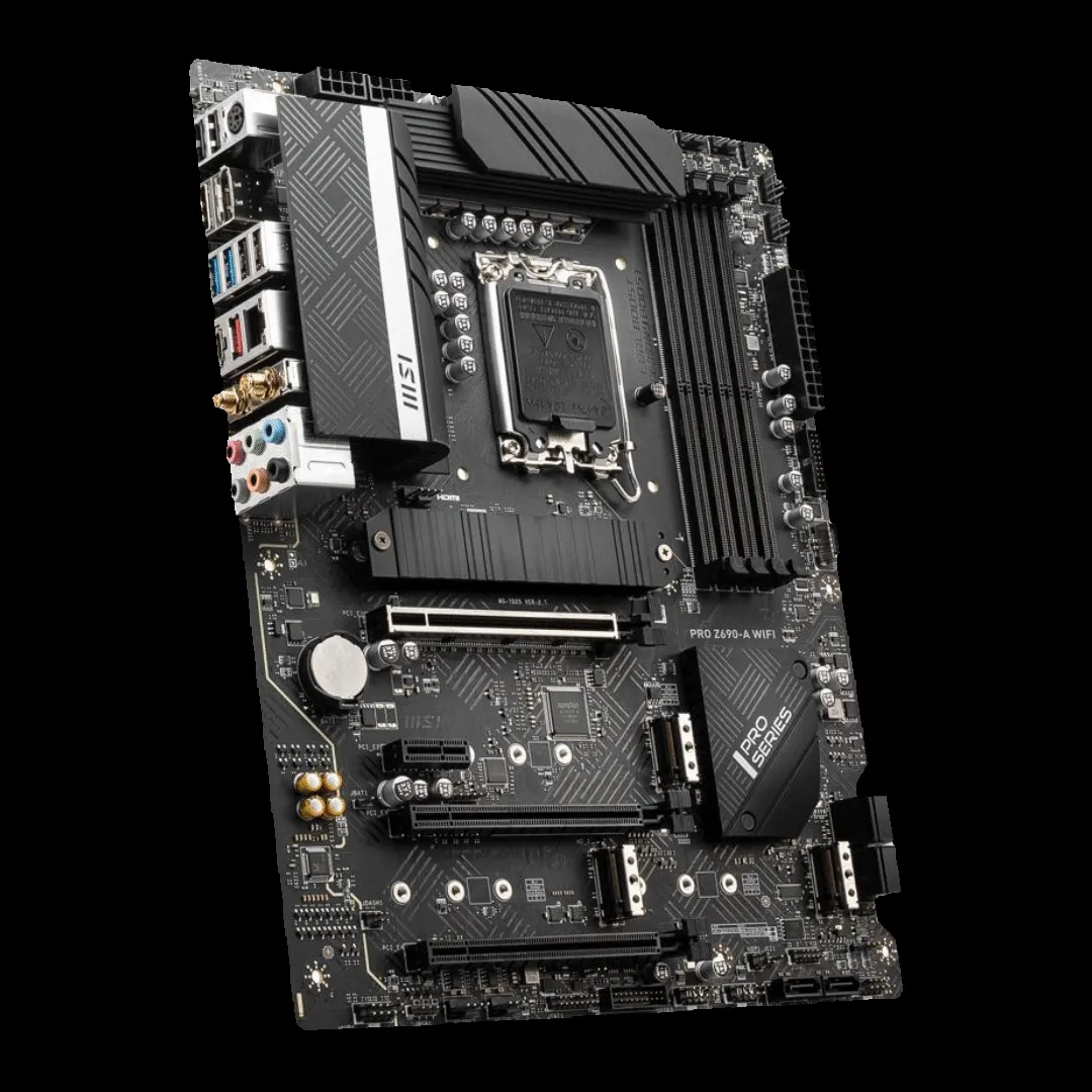 Bo mạch chủ MSI PRO Z690-A WiFi hỗ trợ chuẩn Wi-Fi 7 tốc độ cao