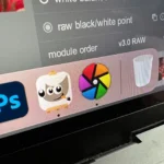 Các biểu tượng GIMP và Darktable trên máy Mac