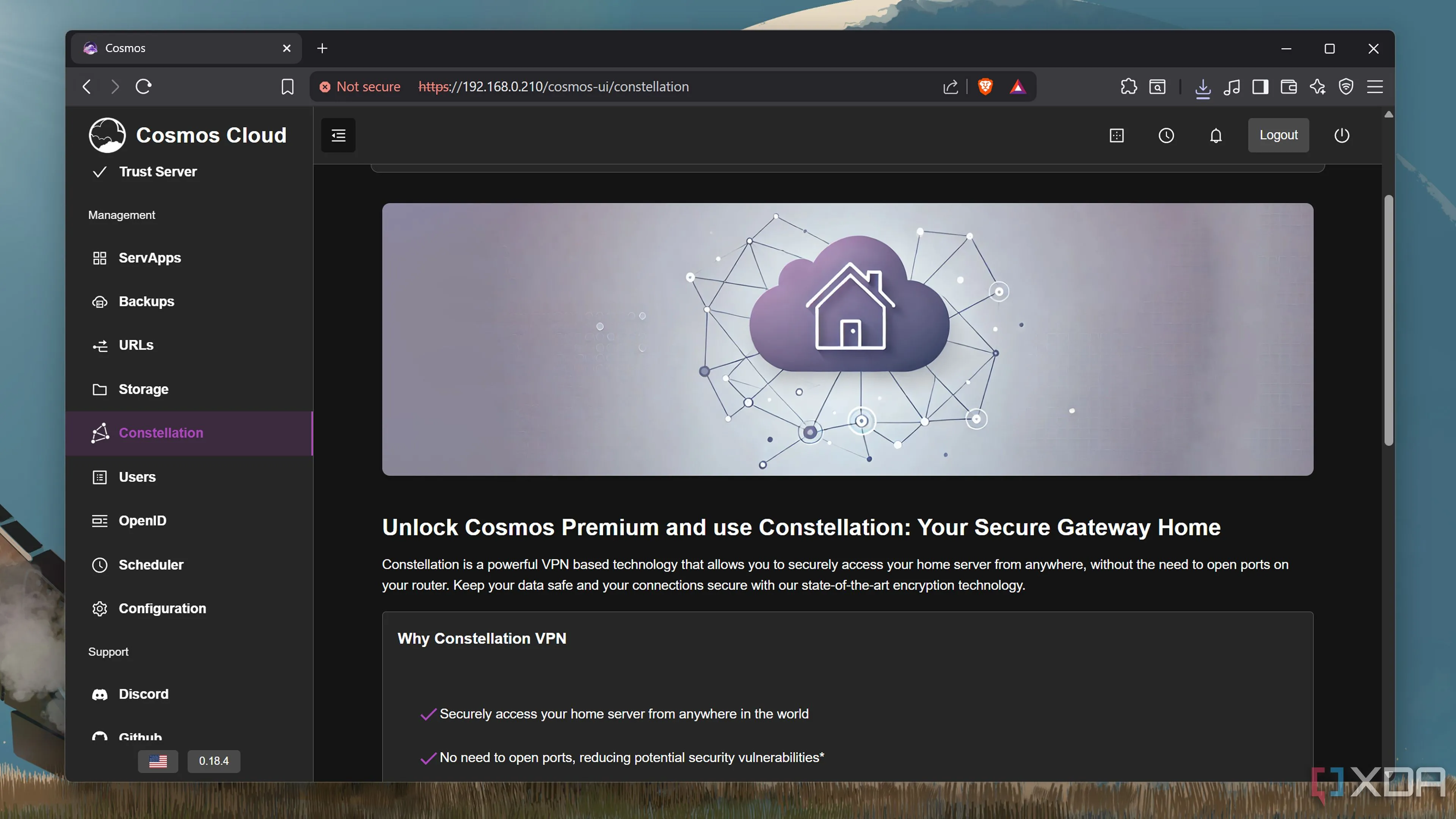 Các dịch vụ cao cấp có trả phí trong Cosmos Server