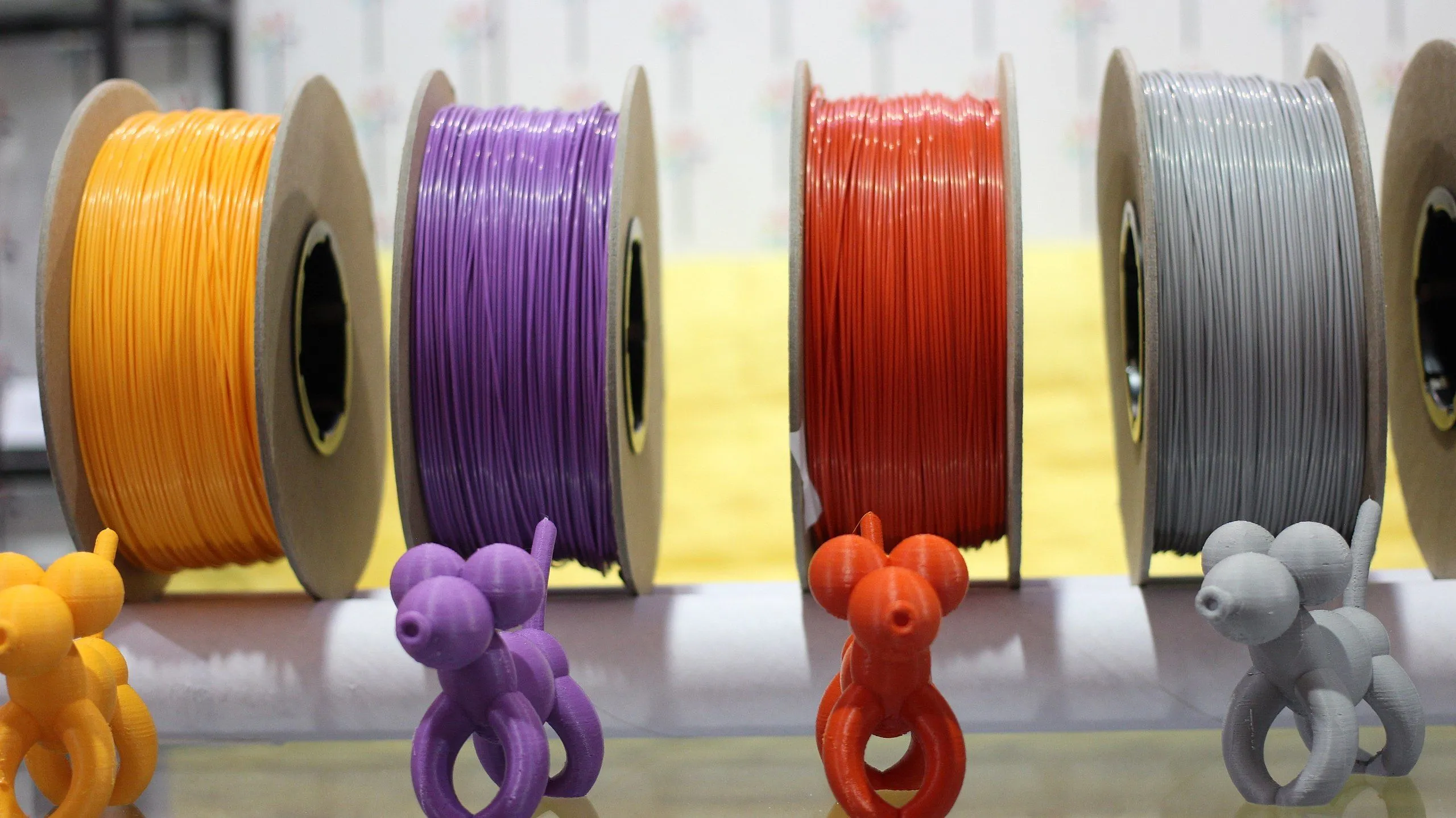 Các loại filament và vật liệu in 3D đa dạng từ nhựa tái chế