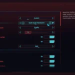 Cài đặt DLSS trong game Cyberpunk 2077, một tính năng giúp tăng FPS và giảm tải GPU.