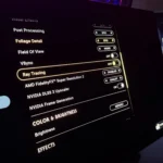 Cài đặt Ray Tracing trong game Star Wars Jedi Survivor cho thấy tùy chọn bật/tắt