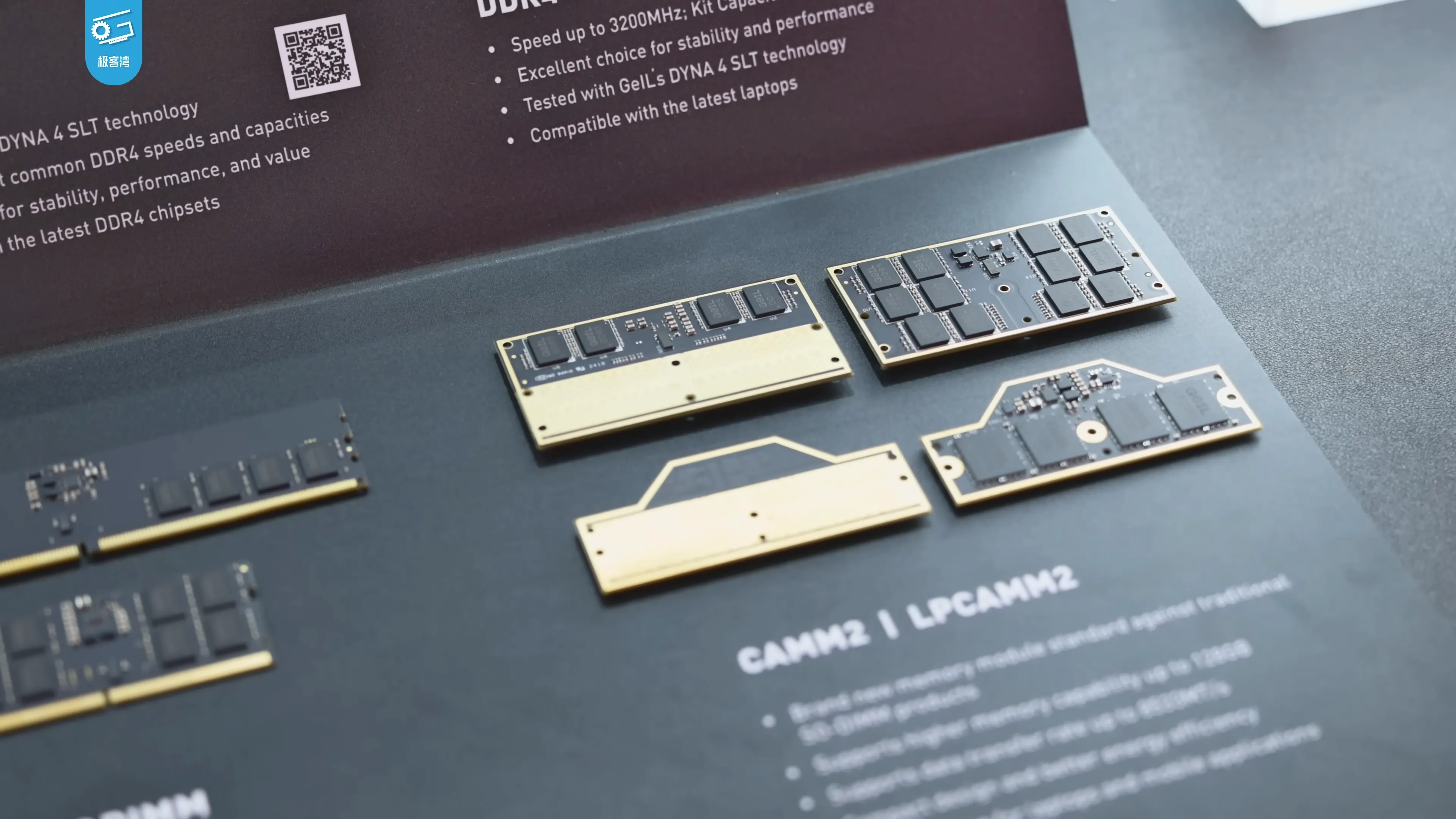CAMM2 và LPCAMM2 module RAM thế hệ mới đặt song song với nhau, minh họa kích thước và thiết kế khác biệt so với DIMM truyền thống, định hướng cho RAM DDR6