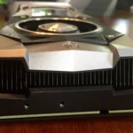 Card đồ họa NVIDIA GeForce GTX 1080 Ti Founders Edition trên bàn