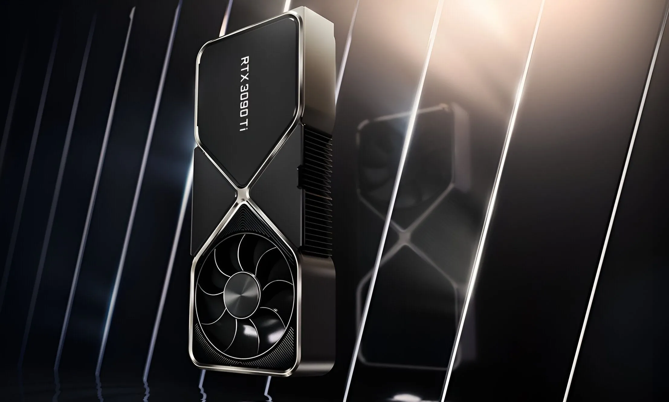 Card đồ họa NVIDIA GeForce RTX 3090 Ti với tản nhiệt lớn và thiết kế mạnh mẽ