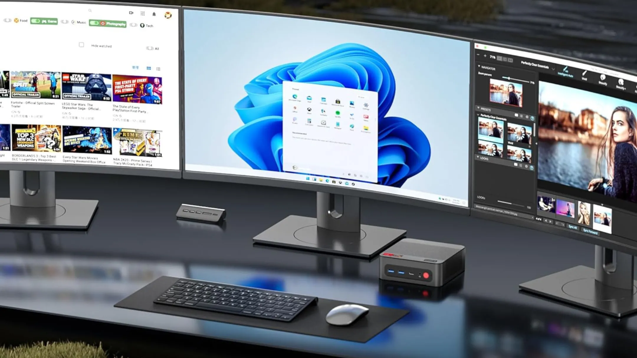 Cấu hình và các cổng kết nối của BOSGAME P4 Plus Mini PC