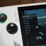 Chế độ nhỏ gọn và các tab Xbox Insider trong ứng dụng Xbox trên ROG Ally.