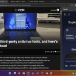 Copilot đang tóm tắt nội dung trang web trên trình duyệt Microsoft Edge