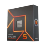 CPU AMD Ryzen 5 7600 trong hộp sản phẩm minh họa cho lựa chọn linh kiện PC