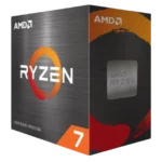 CPU AMD Ryzen 7 5800XT nhìn xuyên thấu với các chi tiết mạch
