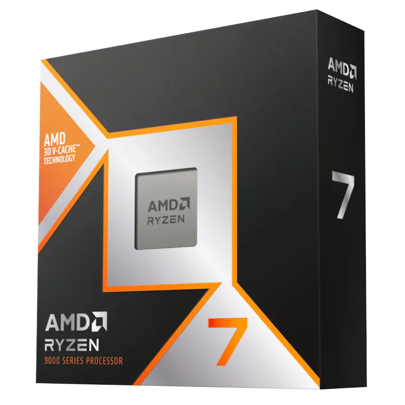 CPU AMD Ryzen 7 9800X3D với công nghệ 3D V-Cache thế hệ mới