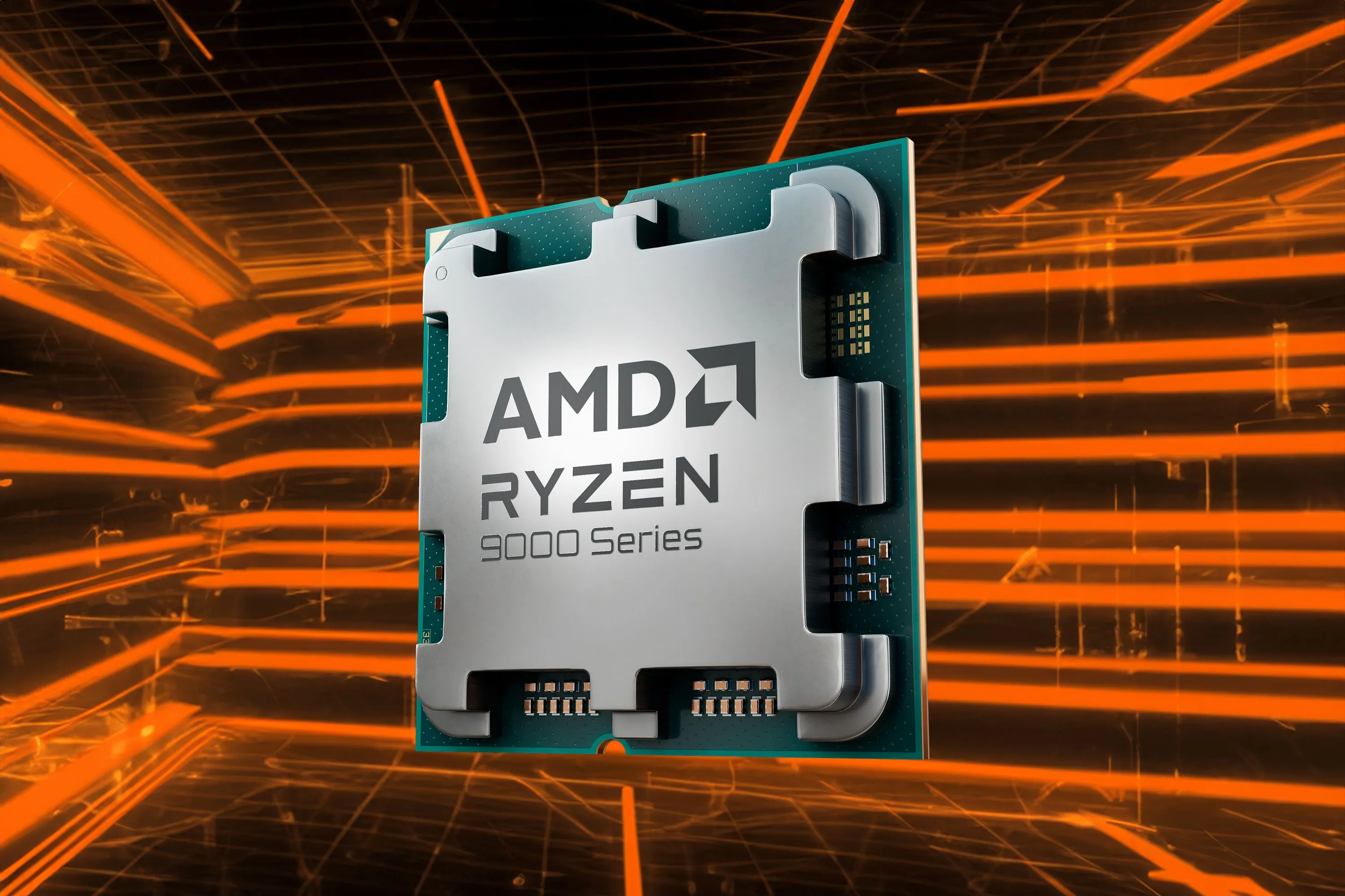 CPU AMD Ryzen 9000 thế hệ mới, minh họa cho kiến trúc chiplet tiên tiến