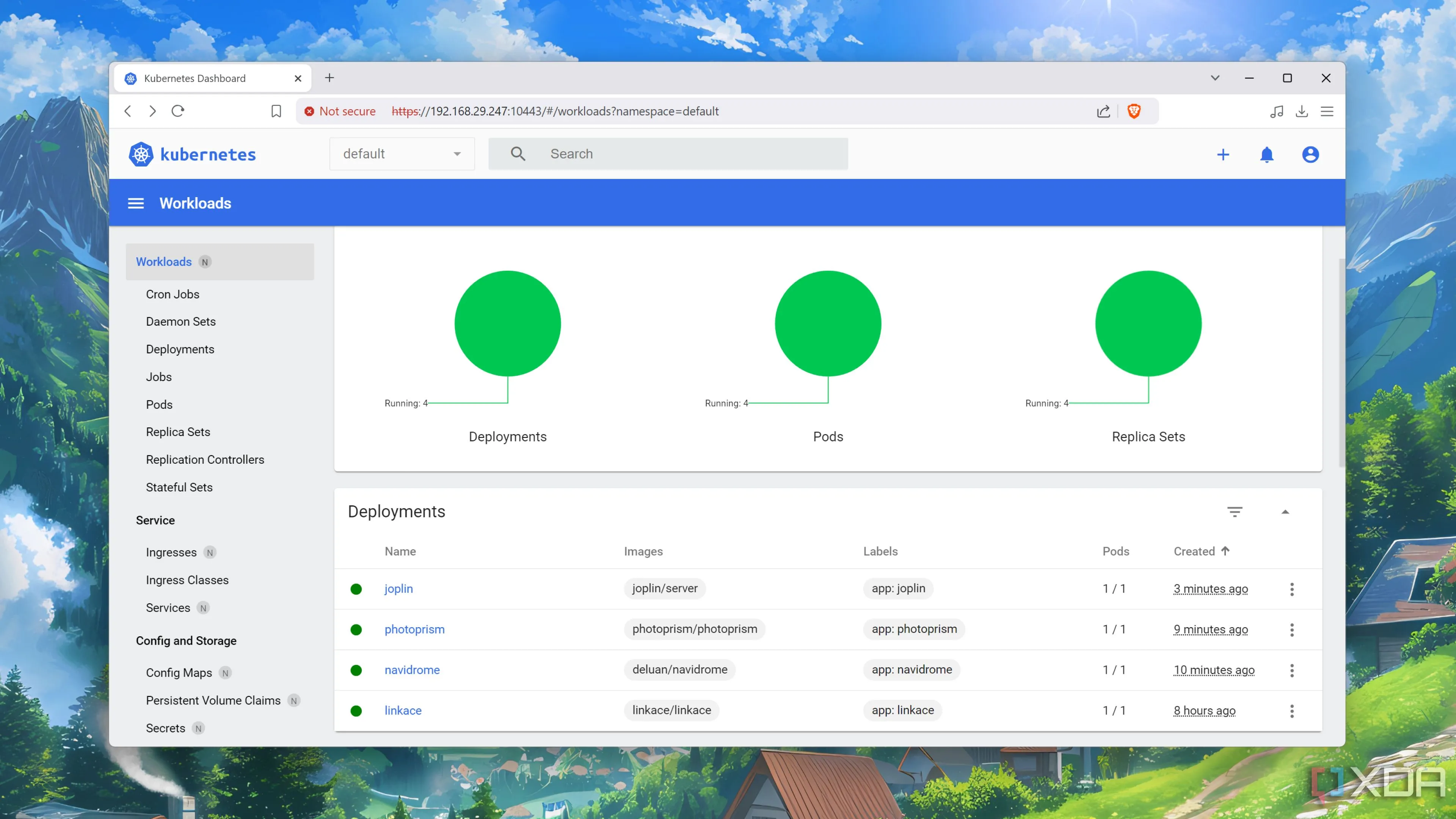 Cụm Kubernetes đang chạy trên Raspberry Pi, được quản lý thông qua Cockpit và Podman