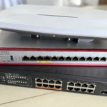 Dàn thiết bị mạng Zyxel chuyên nghiệp bao gồm Access Point được cấp nguồn qua PoE