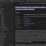 Giao diện bài viết được lưu trữ từ web hiển thị nguyên vẹn trong ứng dụng Obsidian thông qua tiện ích Web Clipper