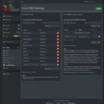 Giao diện cấu hình ghi đè DNS cục bộ trên Pi-hole