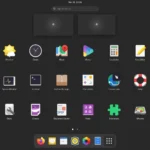 Giao diện chính GNOME của NixOS phiên bản 21.11, minh họa trải nghiệm người dùng Linux được tối ưu