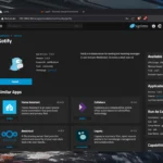 Giao diện container Gotify hoạt động trên TrueNAS, minh họa vai trò của Gotify như một máy chủ thông báo trung tâm cho home lab.