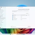Giao diện Copilot trên Windows với tính năng tìm kiếm tệp hiệu quả.