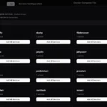 Giao diện Dashix Compose Builder với kho cấu hình mô-đun
