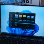 Giao diện File Pilot đang chạy mượt mà trên laptop Windows 11, minh họa hiệu suất vượt trội của phần mềm quản lý tệp tin này.