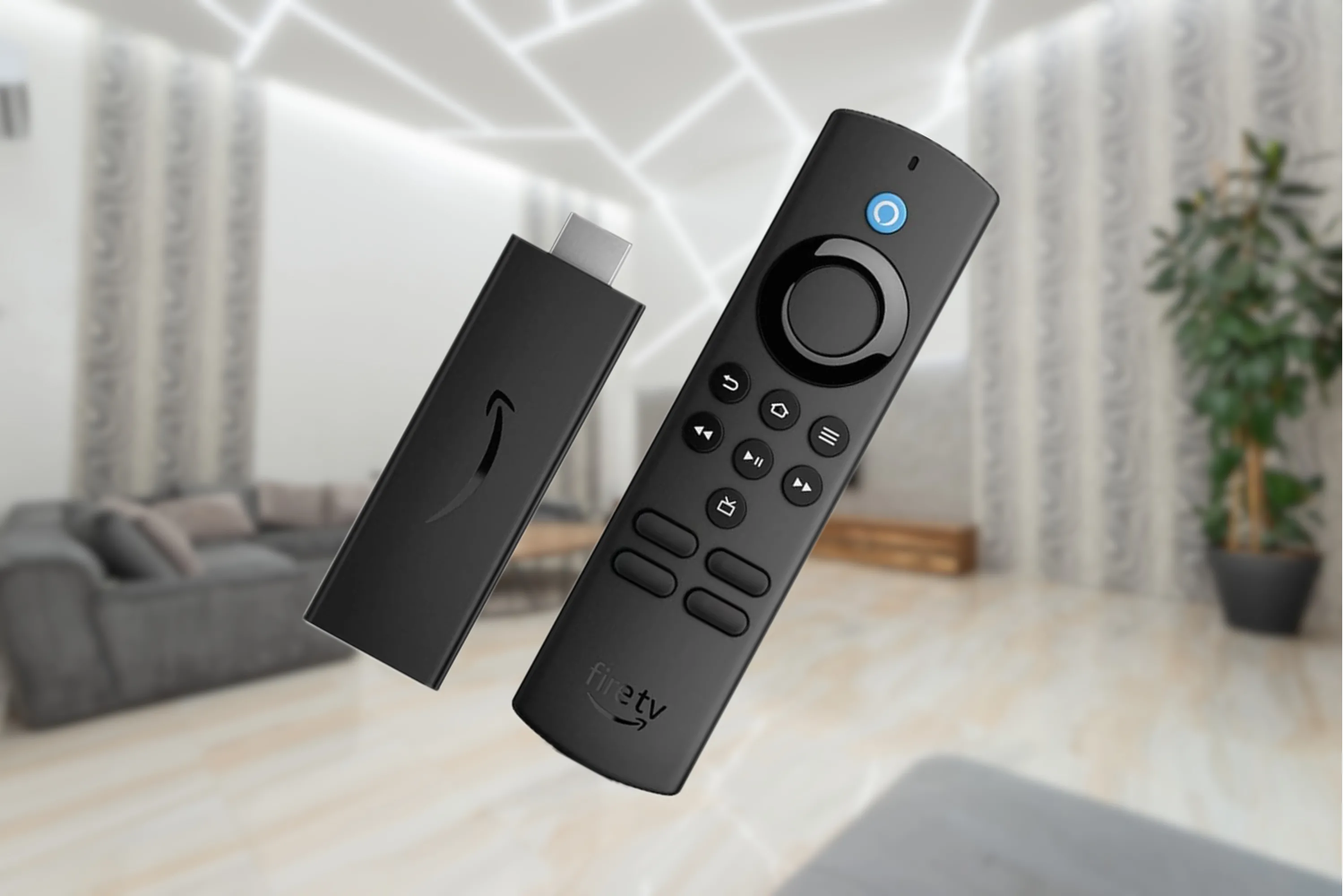 Giao diện giải trí đa dạng trên Amazon Fire TV Stick với các ứng dụng streaming phổ biến