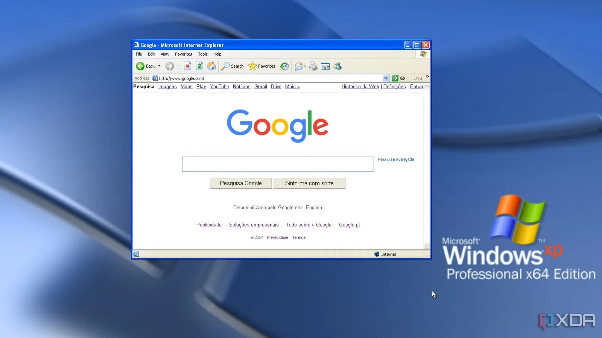 Giao diện Internet Explorer trên Windows XP - kỷ nguyên hoàng kim và sự suy tàn