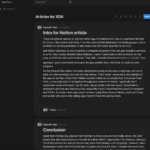 Giao diện tạo Feed View mới trong ứng dụng Notion với tùy chọn thẻ và cuộn dọc