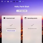 Giao diện trang chủ Nextcloud với các biểu tượng ứng dụng và thanh tìm kiếm, thể hiện khả năng tự host và kiểm soát dữ liệu cá nhân.