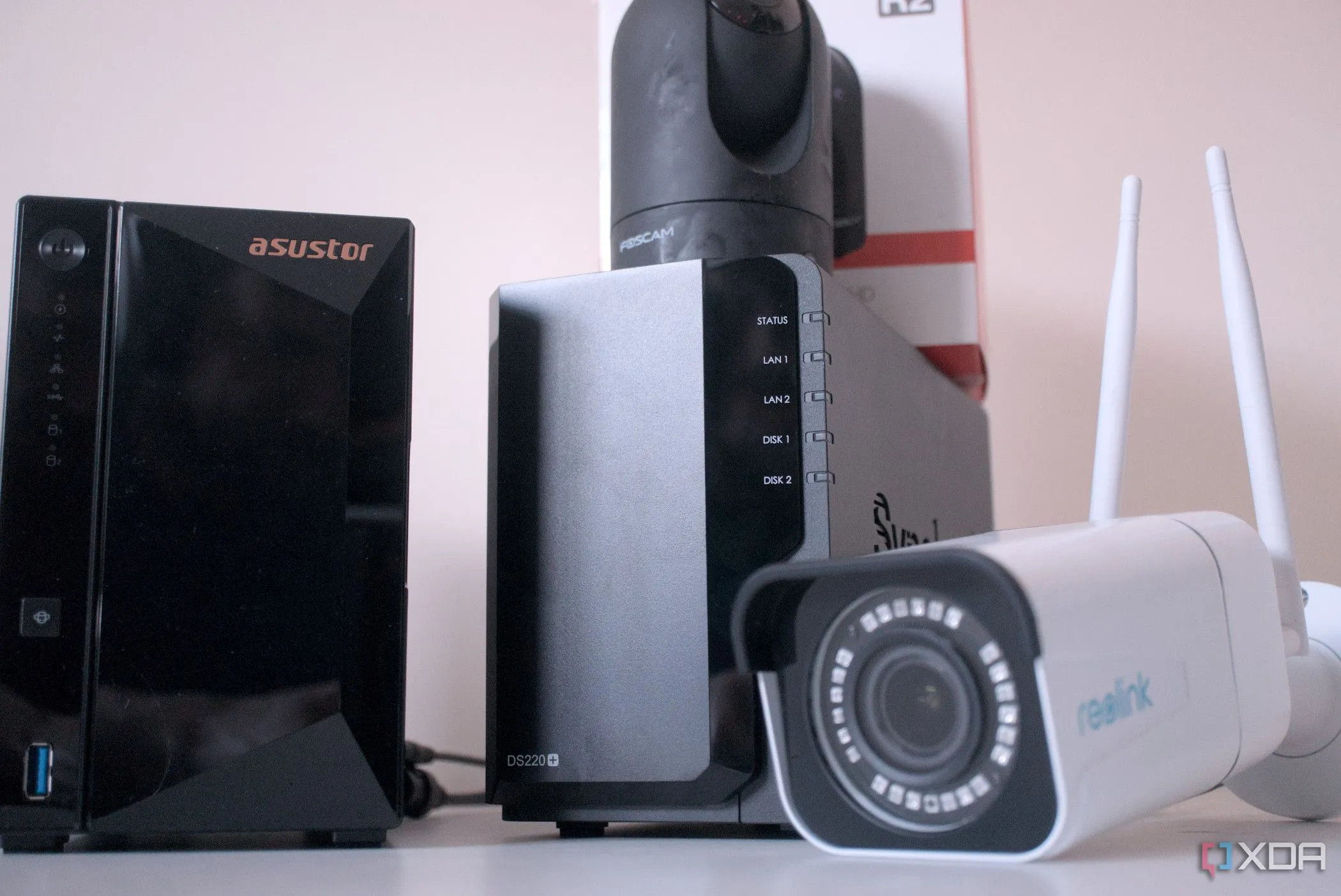 Hệ thống camera giám sát kết nối NAS cho an ninh gia đình