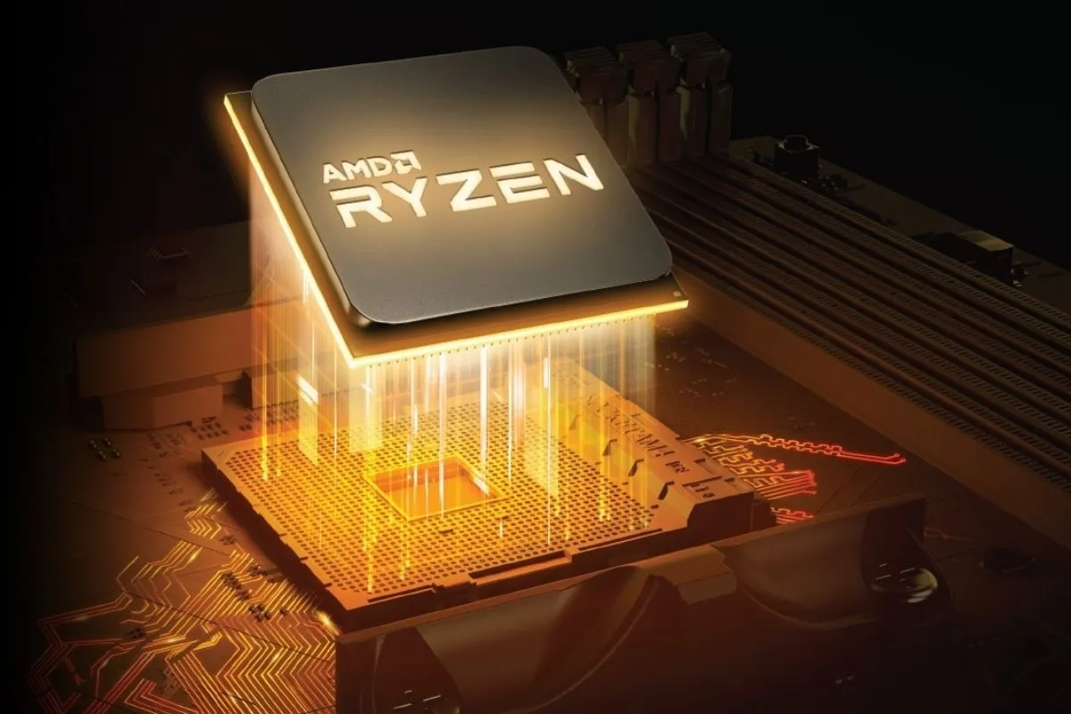 Hình ảnh minh họa bộ vi xử lý AMD Ryzen 7 5800X3D