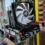 Hình ảnh một bo mạch chủ Dual Xeon X99 không vỏ case, thể hiện ý tưởng PC dạng workbench