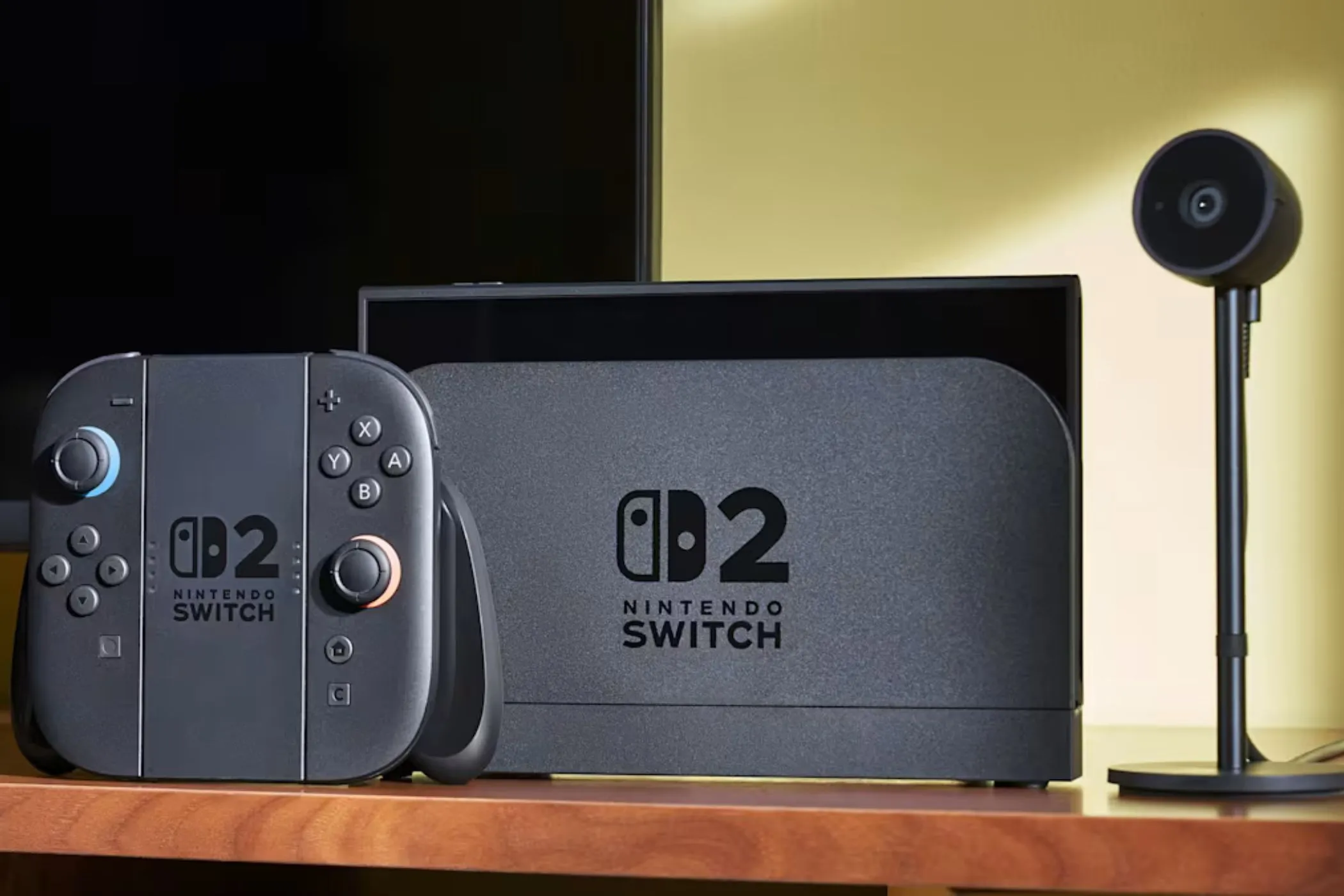 Hình ảnh phác thảo hoặc ý tưởng về Nintendo Switch 2 đặt trên bàn, minh họa cho đối thủ cạnh tranh về giá và phân khúc thiết bị cầm tay.