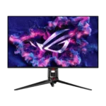 Hình ảnh render màn hình gaming ASUS ROG Swift OLED PG32UCDM với thiết kế sang trọng