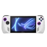 Hình ảnh render máy chơi game cầm tay Asus ROG Ally với thiết kế hiện đại