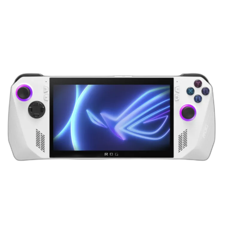 Hình ảnh render máy chơi game cầm tay Asus ROG Ally với thiết kế hiện đại